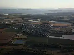 Vue aérienne.