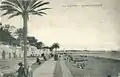 Promenade sur le boulevard du Midi au début du XXe siècle.