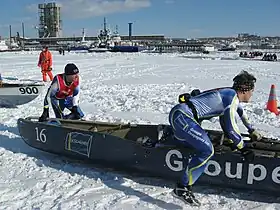 Image illustrative de l’article Canot à glace