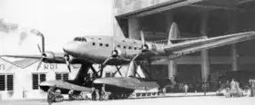 Vue de l'avion.