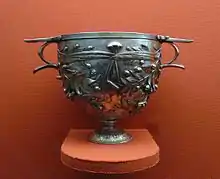 Canthare en argent (Alise-Sainte-Reine), Ier siècle av. J.-C.