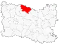 Localisation du canton de Breteuil.