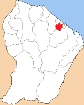 Canton de Montsinéry-Tonnegrande