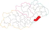 Canton de Frontignanavant la réforme territoriale de 2014.