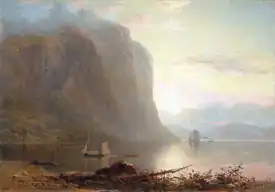Lucius O'Brien, Lever du soleil sur le Saguenay, 1880