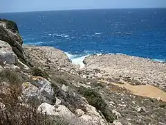 Vue depuis les hauteurs du cap Greco.