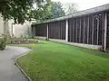 Capel Crallo, crématorium de Coychurch, Mid-Glamorgan