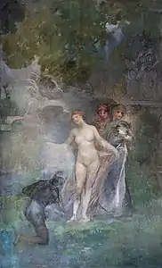 Antonin Mercié, œuvre inachevée (1899).