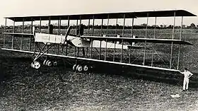Vue de l'avion.