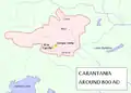 Carantanie vers 800