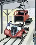 Fabrication d'automobile1936