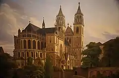 La cathédrale de Magdebourg, 1828, Kulturhistorisches Museum de Magdebourg