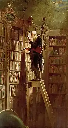 Le Rat de bibliothèque (vers 1850), Schweinfurt, musée Georg-Schäfer (de).