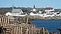 Casiers de pêcheurs à Fogo, petite île près de Terre-Neuve.
