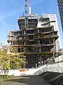 Le chantier le 27 novembre 2011