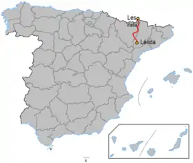 Image illustrative de l’article Route nationale 230 (Espagne)