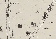 Idem. Treuils de levage à proximité du chemin du Bourg la Reyne.