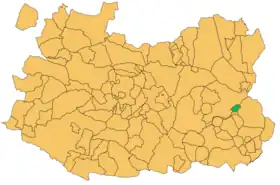Localisation de Carrizosa