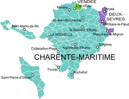 Province de l'Aunis au XVIIIe&nbsp;siècle
