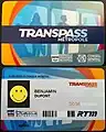 Titre de transport sans contact Transpass.