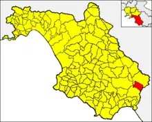 Localisation de Casalbuono