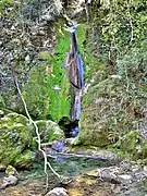 Cascade du Rognon, à l'étiage