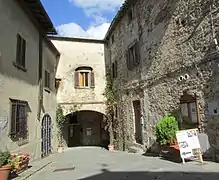 Entrée de la Via delle Volte.