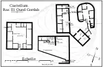 Plan du castellum (fort) de Ras Oued el Gordab, en 1904.