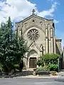 L'église Saint-Louis, façade sud et portail