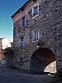 Passage voûté.