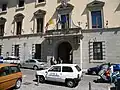 Portail principale du Palais De Nobili.