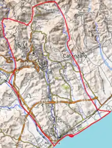 Carte topographique