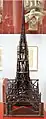Maquette réalisée en 1859 par l'entrepreneur en charpente Bellu.