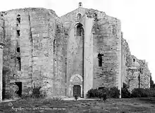 Façade ouest de la cathédrale Saint-Pierre-et-Saint-Paul de Maguelonepar Séraphin-Médéric Mieusement(mars 1888).