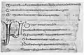 Lettre du cathach de saint Colomba