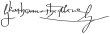 Signature de Catherine d'Aragon
