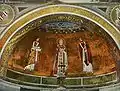 Mosaïques de l'abside de Sainte-Agnès.