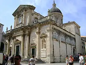La cathédrale de l'Assomption, à Dubrovnik