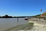 Ancienne rampe du passage de Caudebec-en-Caux.