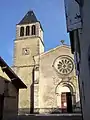 L'église Saint-Christophe (janv.&nbsp;2010)