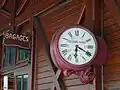 L'horloge, côté ouest.