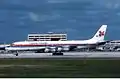 Cayman Airways Douglas DC-8 en 1985.