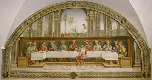 Le Pérugin (1493 - 1496)Cenacolo di Fuligno.