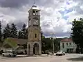 La place de la tour de l'horloge