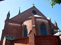 L'église centrale de Pori.