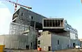 Fin de la réalisation de la structure en béton, fin décembre 2008