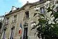 Façade de l’hôtel de Vogüé.