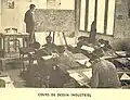 Cours de dessin industriel.