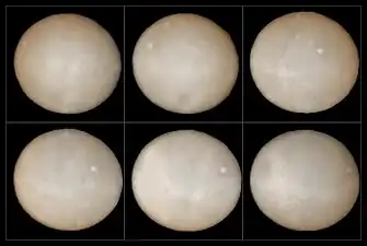 Images de (1) Cérès (D ~ 950 km) / VLT, 2015.