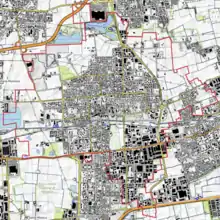 Carte topographique